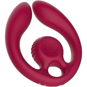 SNAIL VIBE - GIZI DUO STIMULATEUR POUR COUPLES TÃLÃCOMMANDE BOURGOGNE